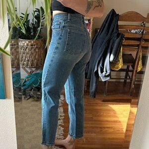 ✨ VNTG LL BEAN RAW HEM JEANS SZ 8